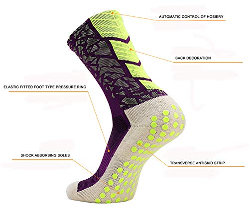 Fauhsto Anti-Slip Breathable Men Women Sport Socks Soft Elastic Stocks for Basketball Running Football Cycling Socks