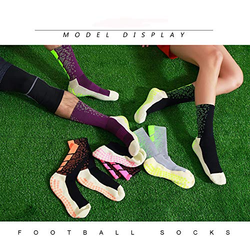 Fauhsto Anti-Slip Breathable Men Women Sport Socks Soft Elastic Stocks for Basketball Running Football Cycling Socks