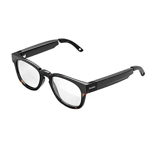 FAUNA Memor Havana, gafas de diseño unisex con función de sonido y estuche de carga (batería externa integrada para hasta 4 ciclos de carga)…