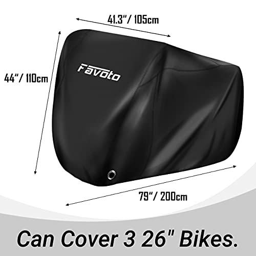 Favoto Funda para Bicicleta Exterior, 210D Oxford Cubierta