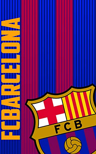 FC Barcelona Manta Polar FCB161, 100 x150 cm, Azulgrana