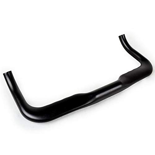 FDSJKD 2021 Nuevo HANDERBAR ALOYO Aleación de la aleación de Bicicletas Barras de Engranajes fijos Racing TT Partes de Bicicleta 400 * 31.8mm Manillar para Bicicleta de Carretera