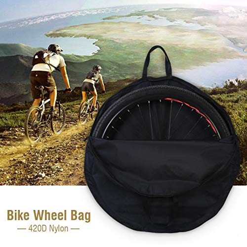 FECAMOS Bolsos de la Rueda de la Bici del Bolso del Almacenamiento de la Bici, para la Bici de Carretera, para la Bici de MTB