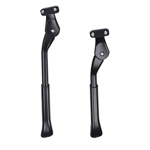 Fencelly Bicicleta Kickstand, aleación ajustable altura trasera lateral bicicleta Kick soporte para 22 24 26 pulgadas bicicleta de montaña bicicleta de carretera