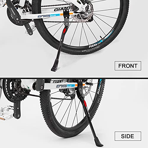 FENRIR Pata de Cabra para Bicicleta,Aluminio Soporte Ajustable del Retroceso para Bicicleta Soporte de pie Universal de Carretera per Bicicleta de montaña 24"- 28"