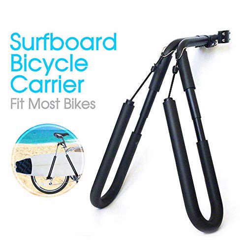 Fesjoy Portaequipajes para Bicicletas de Surf - Stocks Surfboard Bike Skimboard Nuevo Soporte Lateral para Kiteboard