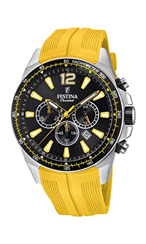 Festina Reloj Cronógrafo para Hombre de Cuarzo con Correa en PU F20376/4