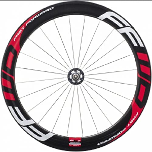 Ffwd Rueda delantera f6t Track carbono 60 mm Tubular 24H (Fijación fijo)/Front Wheel f6t Track Full Carbon 60 mm Tubular 24H (Fixed Wheel)