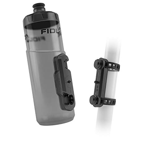 Fidlock Bottle 600 y Uni Base Portabidón magnético para Bicicleta portabidon Bicicleta Porta Botellas para Bicicleta Porta bidones para Bici MTB portabidon Bicicleta MTB