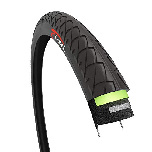 Fincci 26 x 1,95 Pulgadas 53-559 Cubierta con 3mm Anti Pinchazo para Carretera MTB Montaña Hibrida Bici Bicicleta