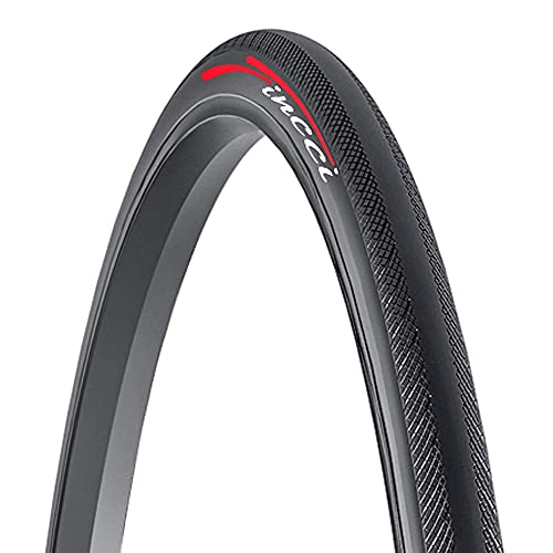 Fincci Par 700 x 25c 25-622 Cubiertas 60TPI para Ciclo Carrera Carretera Carreras Turismo Bici Bicicleta (Paquete de 2)