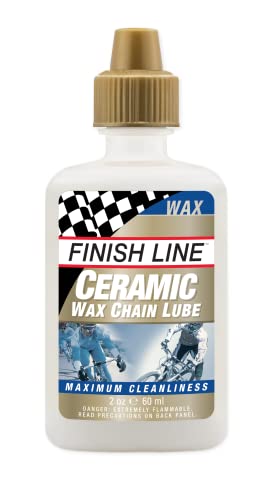 Finish Line 60ml Aceite cerámico para Cadenas. Seco, Unisex Adulto, Blanco