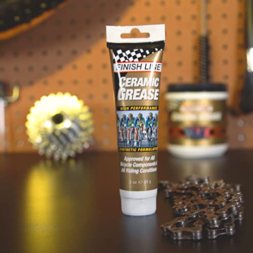 Finish Line Grease Grasa cerámica, Hombre, Blanco, 60gr