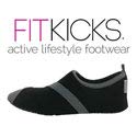 Fitkicks Zapatillas Flexibles, Ideales para Yoga, Ballet y Deportes acuáticos - 40-41 EU/X-Large - Fusion/Orange