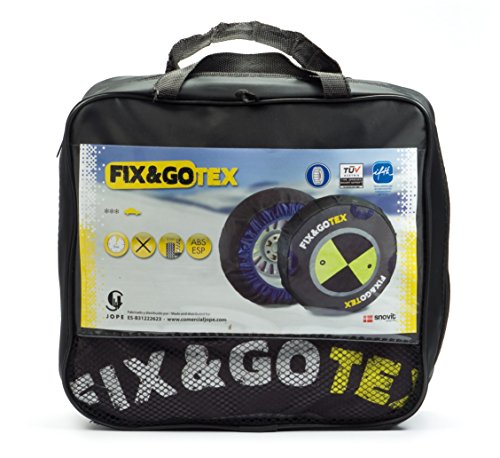 FIX & GO TEX FIXGOTEX-F Cadenas de Nieve, Talla F, Set de 2