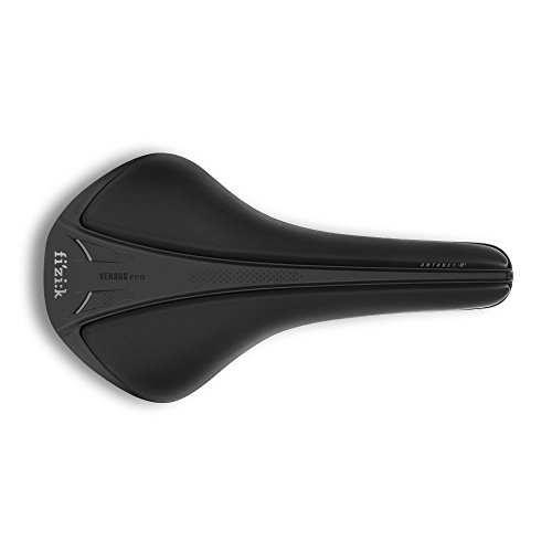 Fizik 70 a5sosa13041 Antares R3 Versus EVO Rendimiento sillín de Bicicleta (Fabricado para Chameleon), Negro, Color Negro, tamaño Large, 0.46