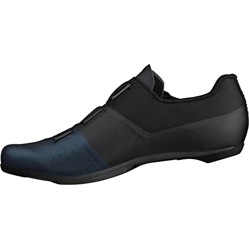 Fizik R4 Overcurve Zapatillas de Bicicleta, Unisex Adulto, Navy-Black, 44 EU