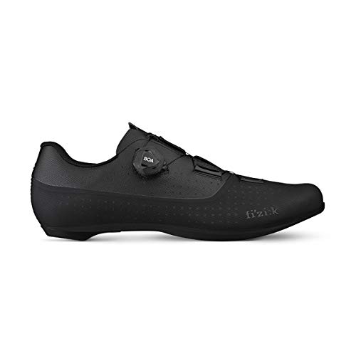 Fizik R4 OverCurved, Zapatillas de Bicicleta Hombre, Negro, 42 EU