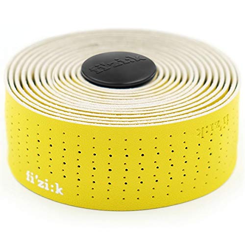 Fizik Tempo Microtex Classic 2,0 mm-Yellow, Cinta de Bicicleta Unisex Adulto, Amarillo, Talla Única