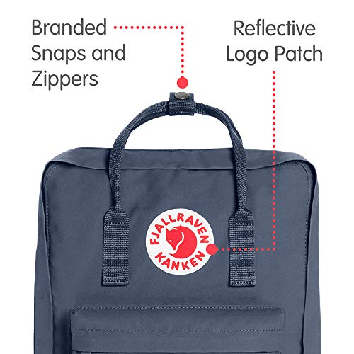 Fjällräven F23510, Mochilla Unisex, Gris (Grafite), 16 L (13 x 27 x 38 cm)