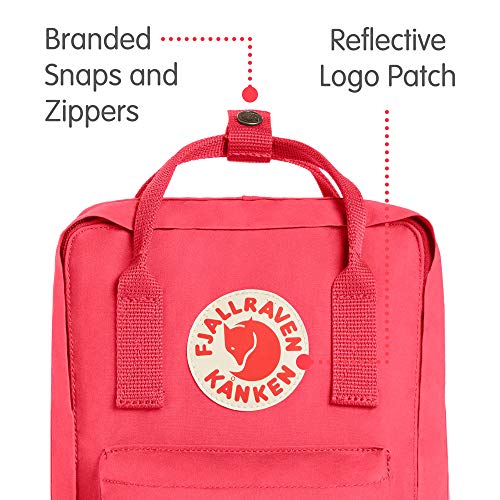 Fjällräven Kånken Mini Mochila de Senderismo Unisex Adulto, Rosa (Peach Pink), 7 l (29 x 20 x 13 cm)