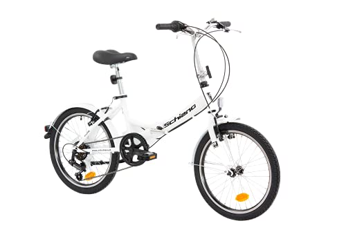 F.lli Schiano Pure Bicicleta, Adulto Unisex, Blanco-Negro, S