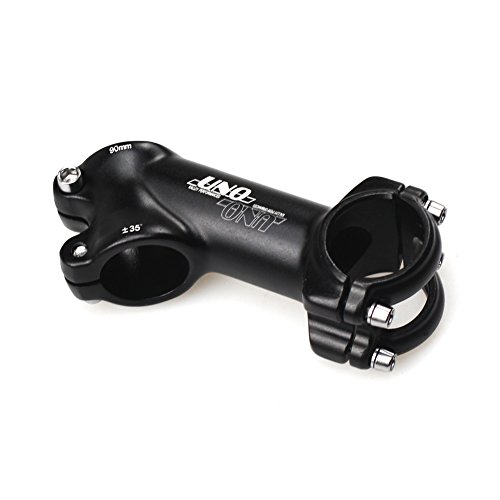 FOMTOR 25.4 vástago 90 mm 35 grados manillar de bicicleta elevador MTB vástago para bicicleta de montaña bicicleta de carretera BMX MTB