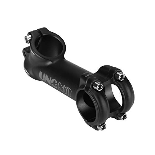 FOMTOR 31.8 vástago 35 grados 110 mm bicicleta manillar vástago Riser MTB vástago adecuado para bicicleta de montaña, bicicleta de carretera, BMX, MTB