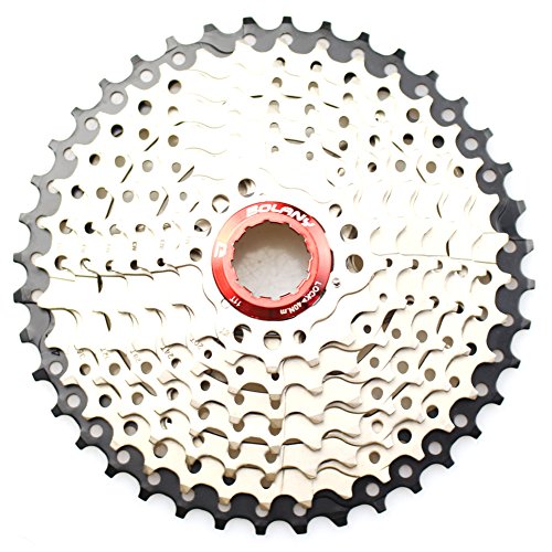 FOMTOR 9 Speed Cassette 11 – 40 Cassetta a 9 velocità per mozzo Shimano MTB Mountain Bike Bicicletta MTB (Leggero)