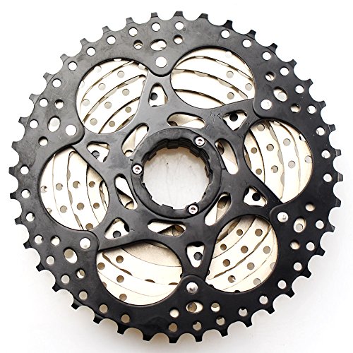 FOMTOR 9 Speed Cassette 11 – 40 Cassetta a 9 velocità per mozzo Shimano MTB Mountain Bike Bicicletta MTB (Leggero)