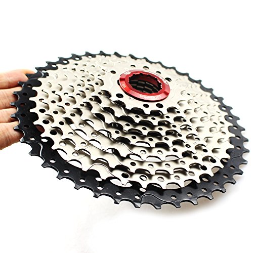 FOMTOR Cassette 10 vitesses 11–42T Large Ratio VTT Mountain Bike cassette Pignon avec Extended B-screw