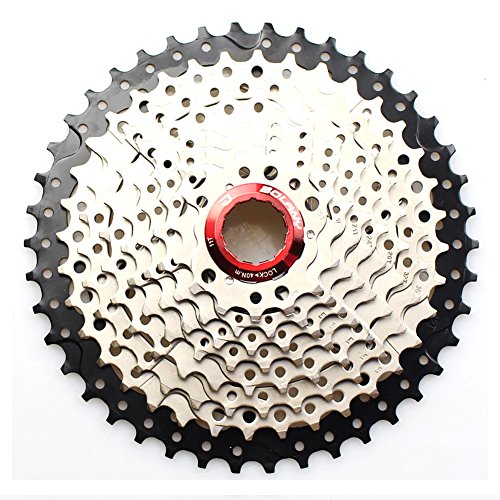 FOMTOR Cassette 10 vitesses 11–42T Large Ratio VTT Mountain Bike cassette Pignon avec Extended B-screw