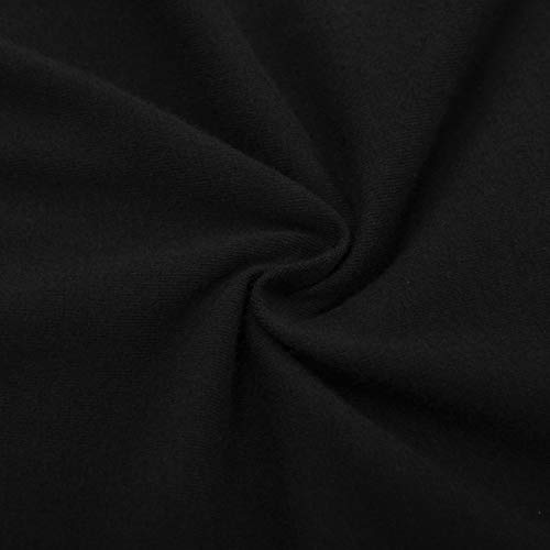 FONLAM Maillot de Ballet Danza para Niña Traje Leotardo Maillot Clásico Gimnasia Manga Larga Actuación Fiesta Niña Invierno Otoño (3-4 Años, Negro)
