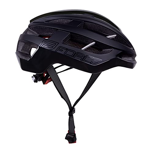 Force Lynx Casco de ciclismo para bicicleta de carretera (5 opciones de color), color negro mate, tamaño 58-62cm