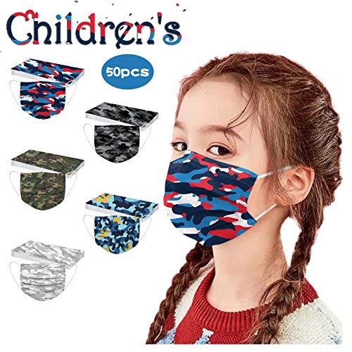 Fossen 50PC mascarillas niños,mascarillas Infantiles,mascarilla Infantil,mascarillas Infantil,mascarilla Infantil,mascarilla_ Infantil (Estilo 916)