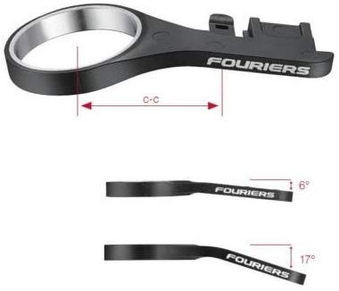 Fouriers - Adaptador de batería para caja de conexiones Shimano Di2(17'32 mm)