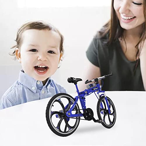 Fowybe Finger Bike Dirt Bike Toys - Mini Modelo de Bicicleta - Cool Educational Mountain Dirt Bicicleta Vehículo Juguetes Regalos de cumpleaños para niños Niños Niñas Adultos