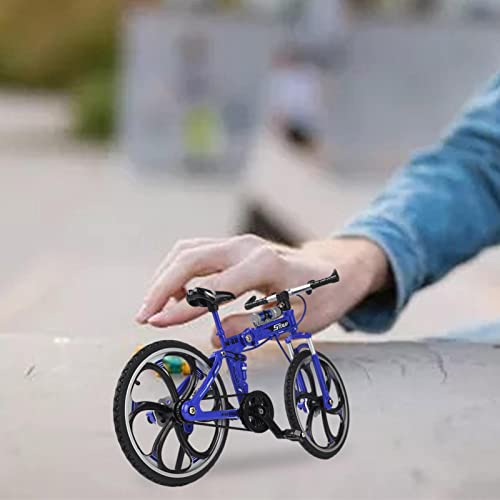 Fowybe Finger Bike Dirt Bike Toys - Mini Modelo de Bicicleta - Cool Educational Mountain Dirt Bicicleta Vehículo Juguetes Regalos de cumpleaños para niños Niños Niñas Adultos