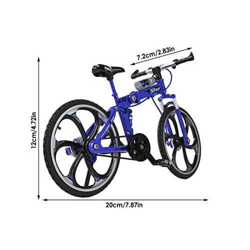 Fowybe Finger Bike Dirt Bike Toys - Mini Modelo de Bicicleta - Cool Educational Mountain Dirt Bicicleta Vehículo Juguetes Regalos de cumpleaños para niños Niños Niñas Adultos