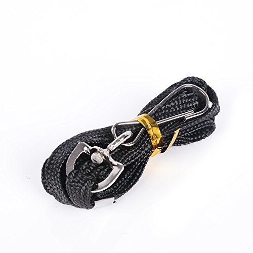 Fox 40 Official Whistle Break Away (Black) Classic CMG-Silbato Oficial con cordón para Romper, Color Negro, Unisex Adulto, 115 db (Single with Lanyard)