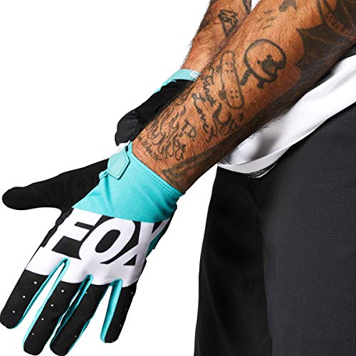 FOX Guantes Largos Ranger Turquesa/Blanco - Talla: M