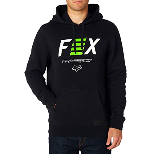 Fox Pro Circuit Po Fleece Sudadera con capucha Negro M