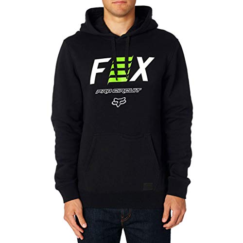 Fox Pro Circuit Po Fleece Sudadera con capucha Negro M