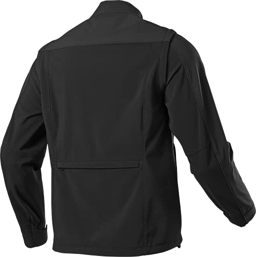 Fox Racing 25786_464_L Legion Softshell Chaqueta Para Moto, Talla L, Negro/Plata