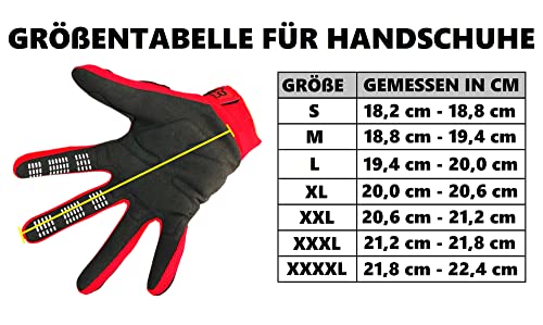 Fox Ranger Glove - Guantes de ciclismo, color negro, talla L