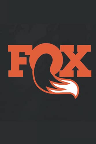 Fox Shox Notebook: - 6 x 9 inches with 110 pages