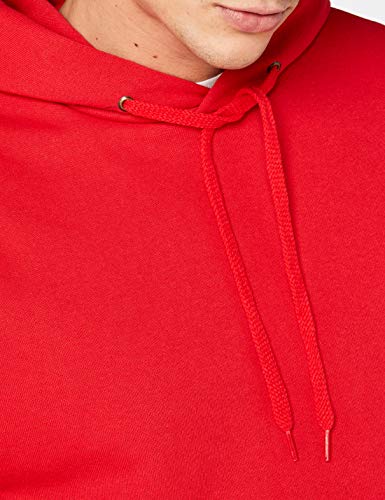 Fruit of the Loom SS026M, Sudadera con capucha y cremallera Para Hombre, Rojo (Red), X-Large