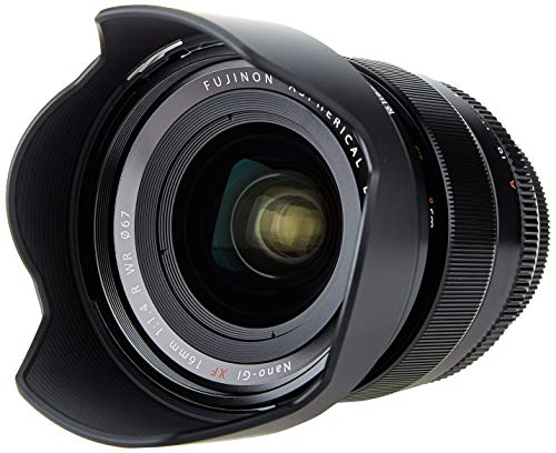 Fujifilm FUJINON Lens XF16mm F1.4 R WR - Objetivo para cámara, color negro
