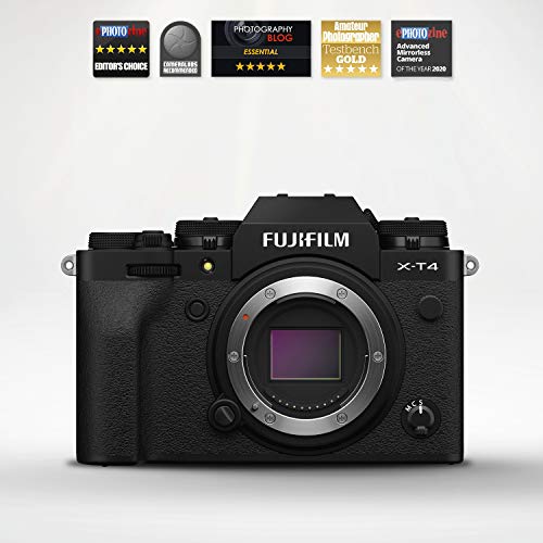 Fujifilm X-T4 - Cámara Digital sin Espejo de Objetivo Intercambiable