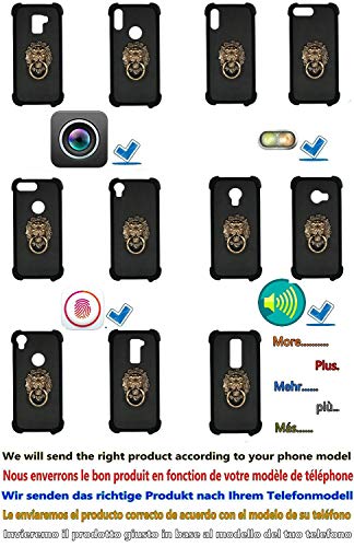 Funda para Hiya Smartx Smart X Funda Silicone Border + Placa Dura de la PC Stand Carcasa Case Cover SHI